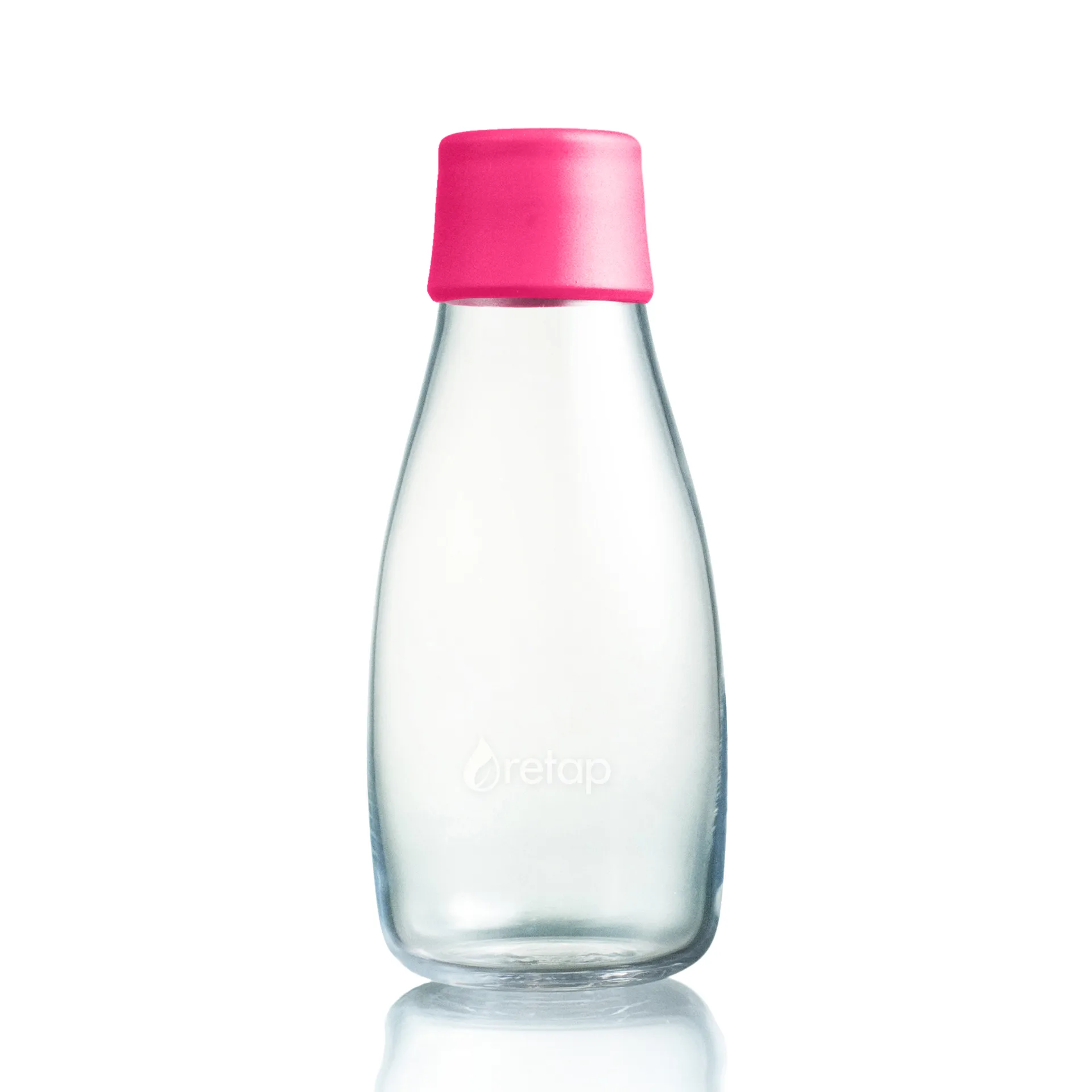 Retap glass bottle 0.3 l, 粉色 Retap