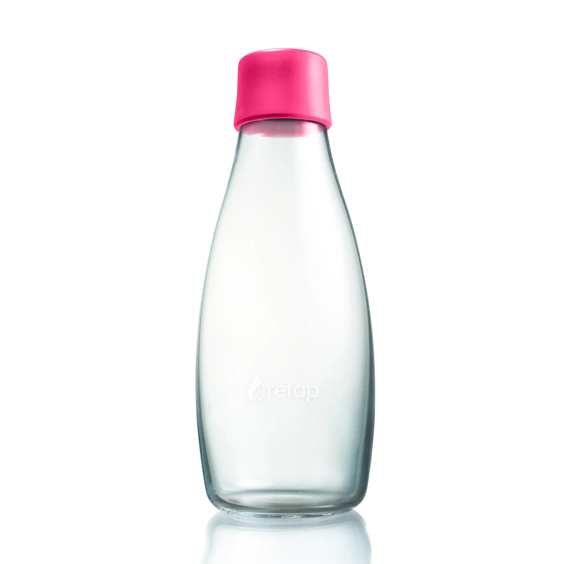 Retap glass bottle 0.5 l, 粉色 Retap