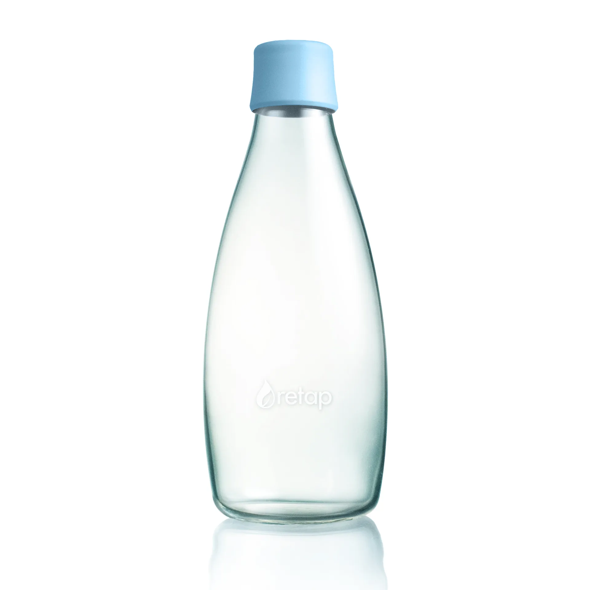 Retap glass bottle 0.8 l, baby 蓝色 Retap