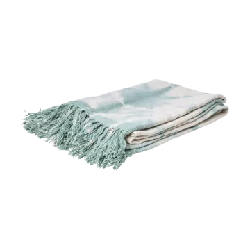 Rice 毯子 125x150 cm - Tie-dye, 绿色 - RICE