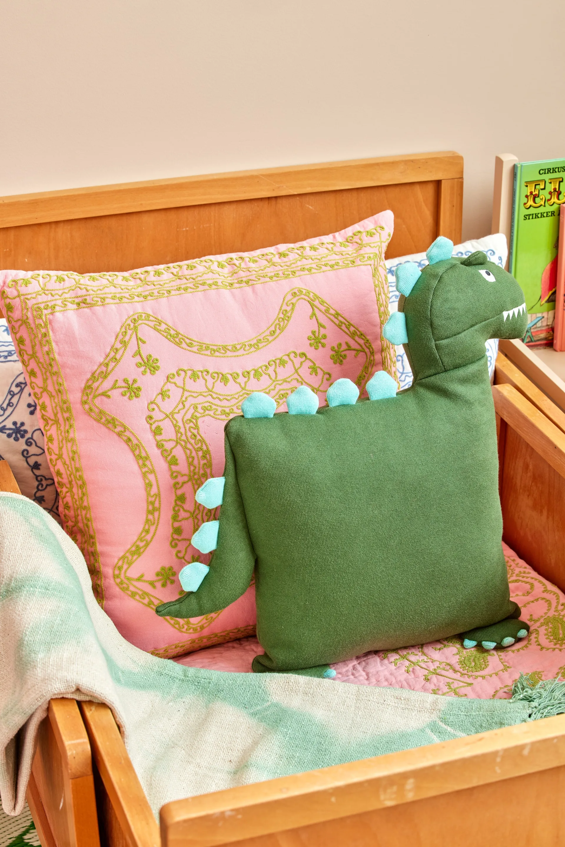 Rice 毯子 125x150 cm, Tie-dye, 绿色 RICE