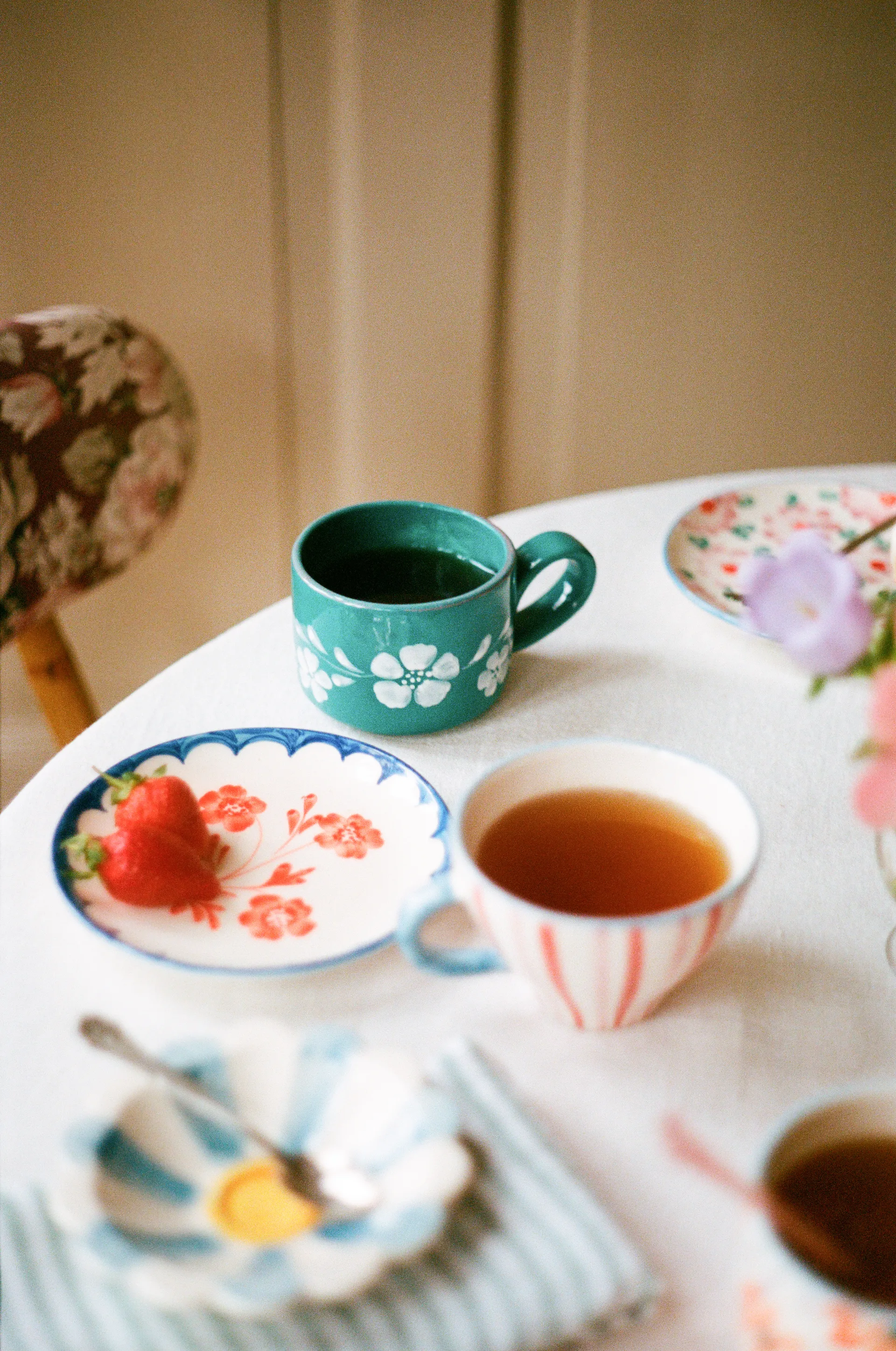 Rice 陶瓷制品 盘子 Ø15 cm, Vintage Flower RICE