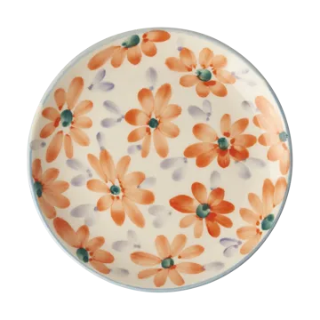 Rice 陶瓷盘直径15cm - 橙色 - RICE