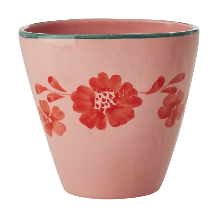 Rice 陶瓷杯300ml - 酒红色 - RICE