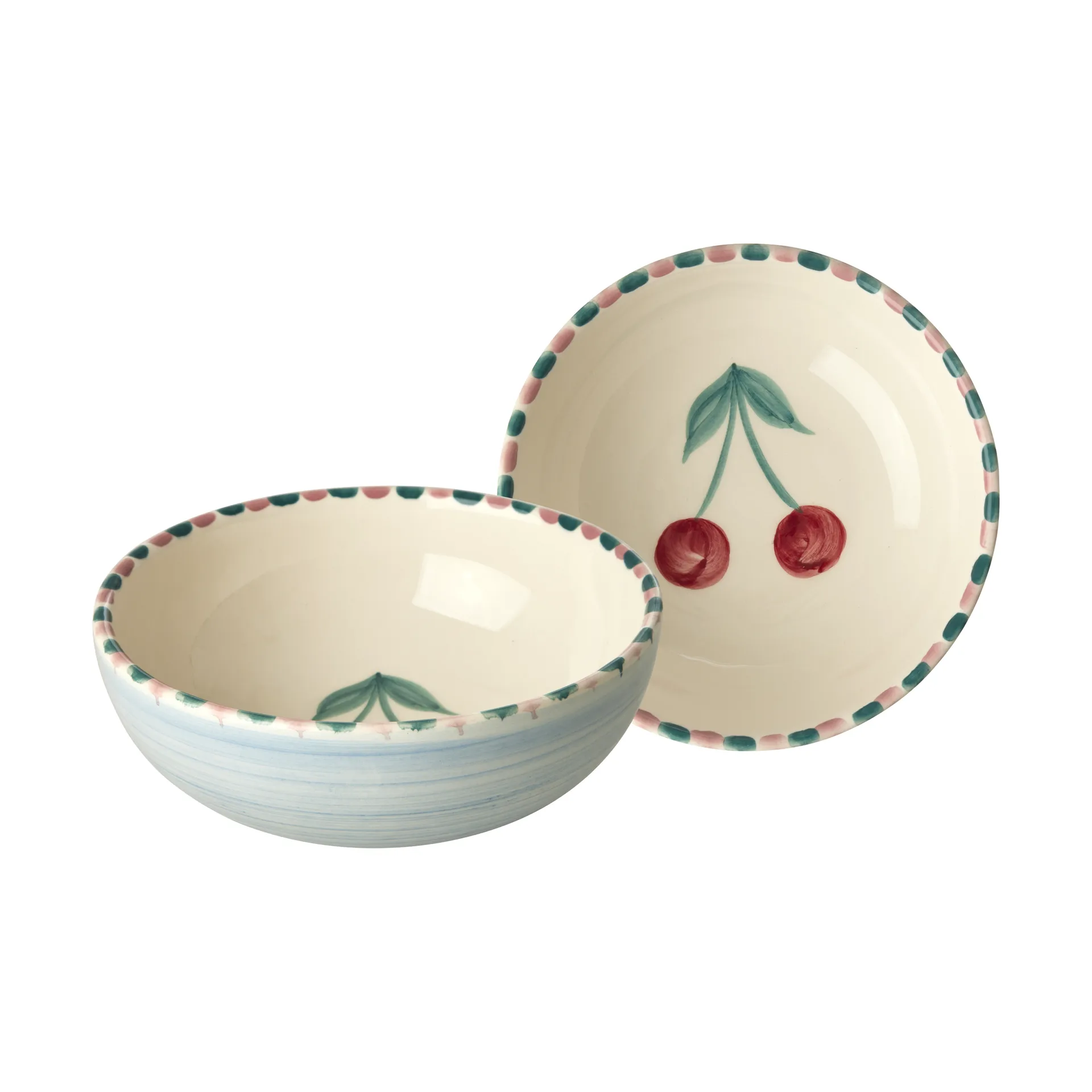 Rice 陶瓷制品 碗 35 cl, Cherry-蓝色 RICE