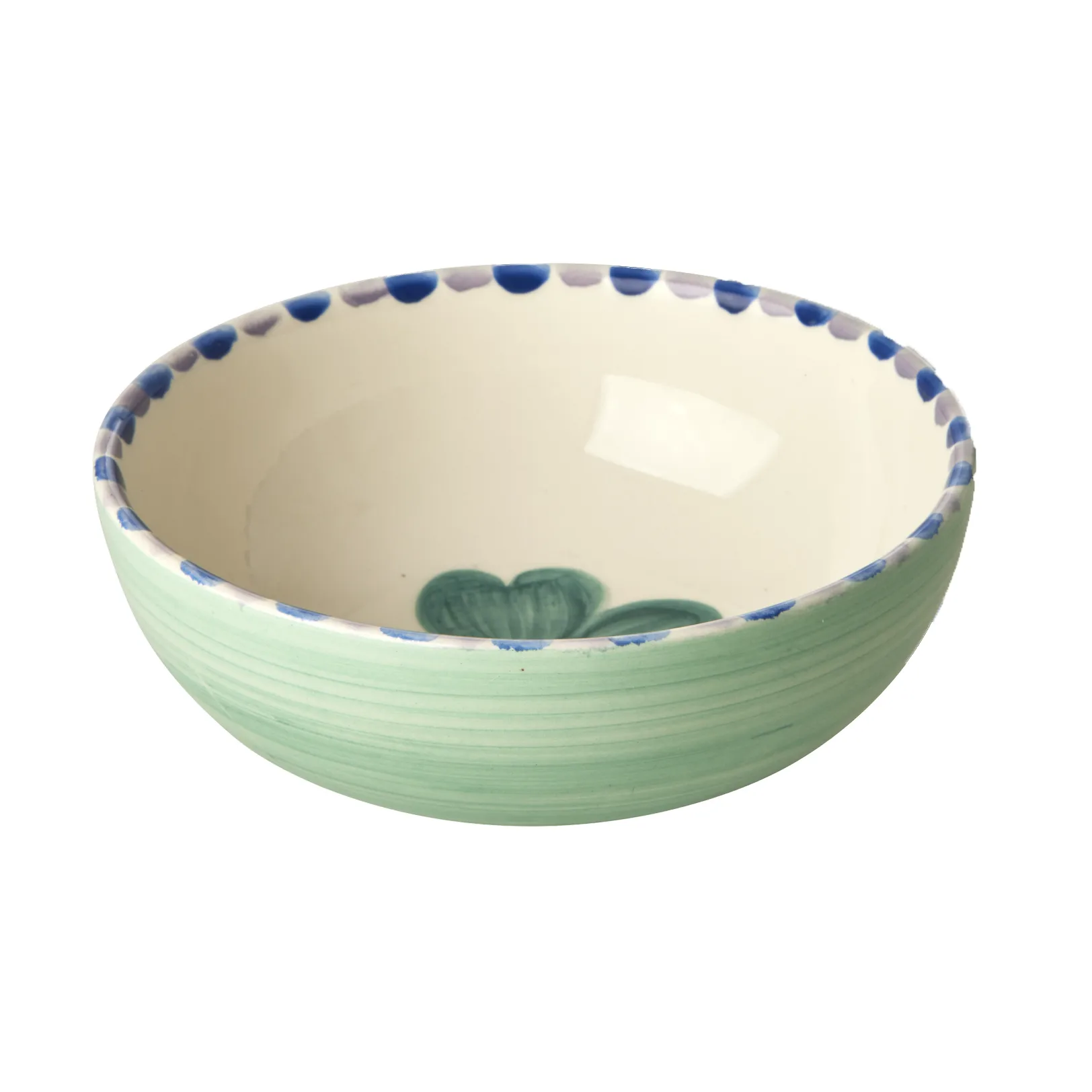 Rice 陶瓷制品 碗 35 cl, Good Luck Clover-Soft 绿色 RICE