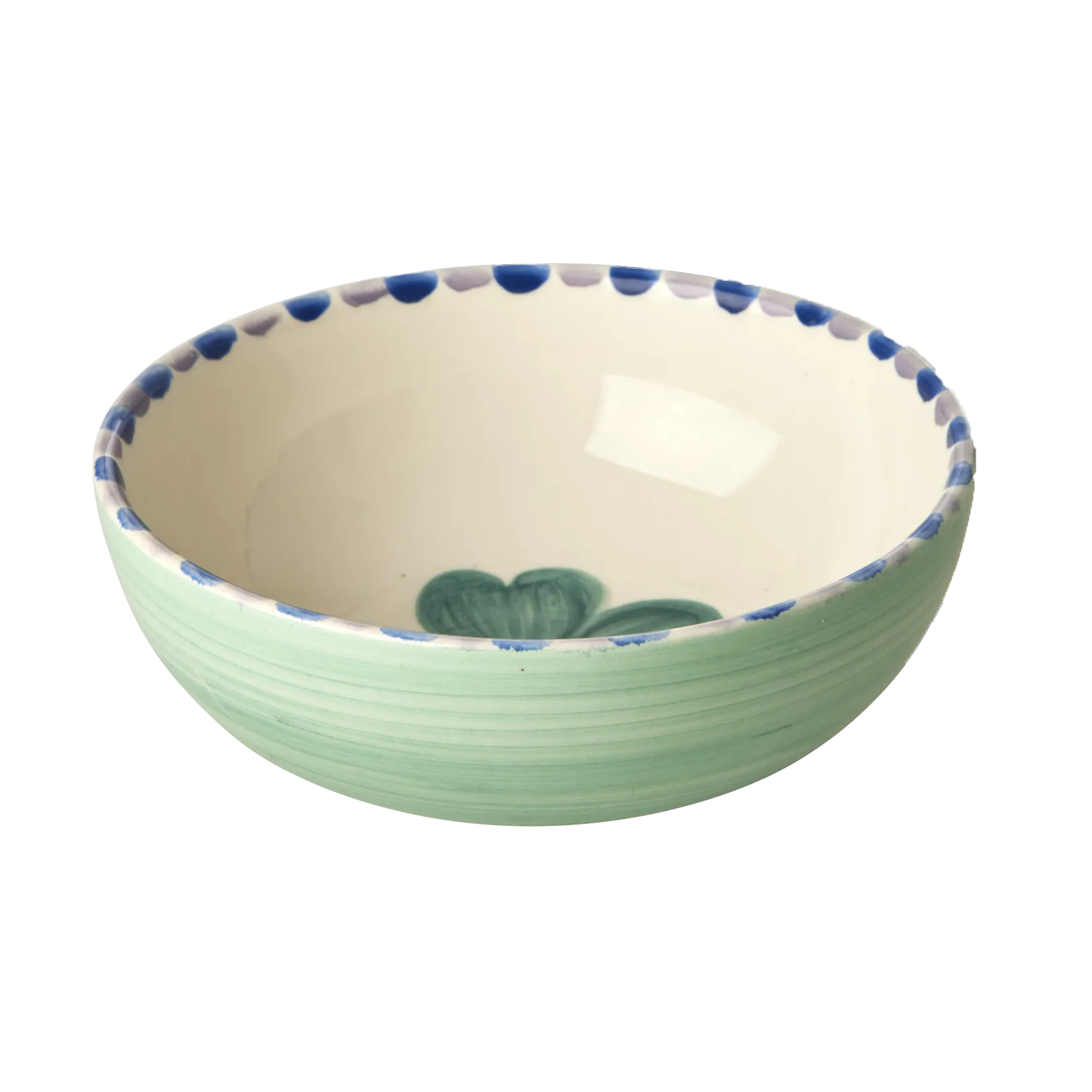 Rice 陶瓷碗350ml, 幸运三叶草_浅绿色 RICE