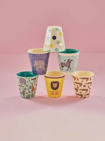 Rice 儿童小号杯 6包装 - 多色 - RICE