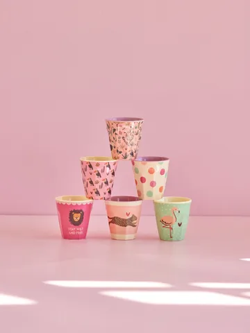 Rice 儿童小号杯 6包装 - 多色 - RICE