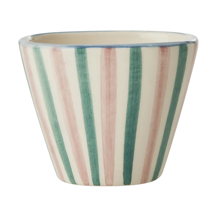 Rice 陶瓷浓缩咖啡杯70ml - 条纹图案 - RICE