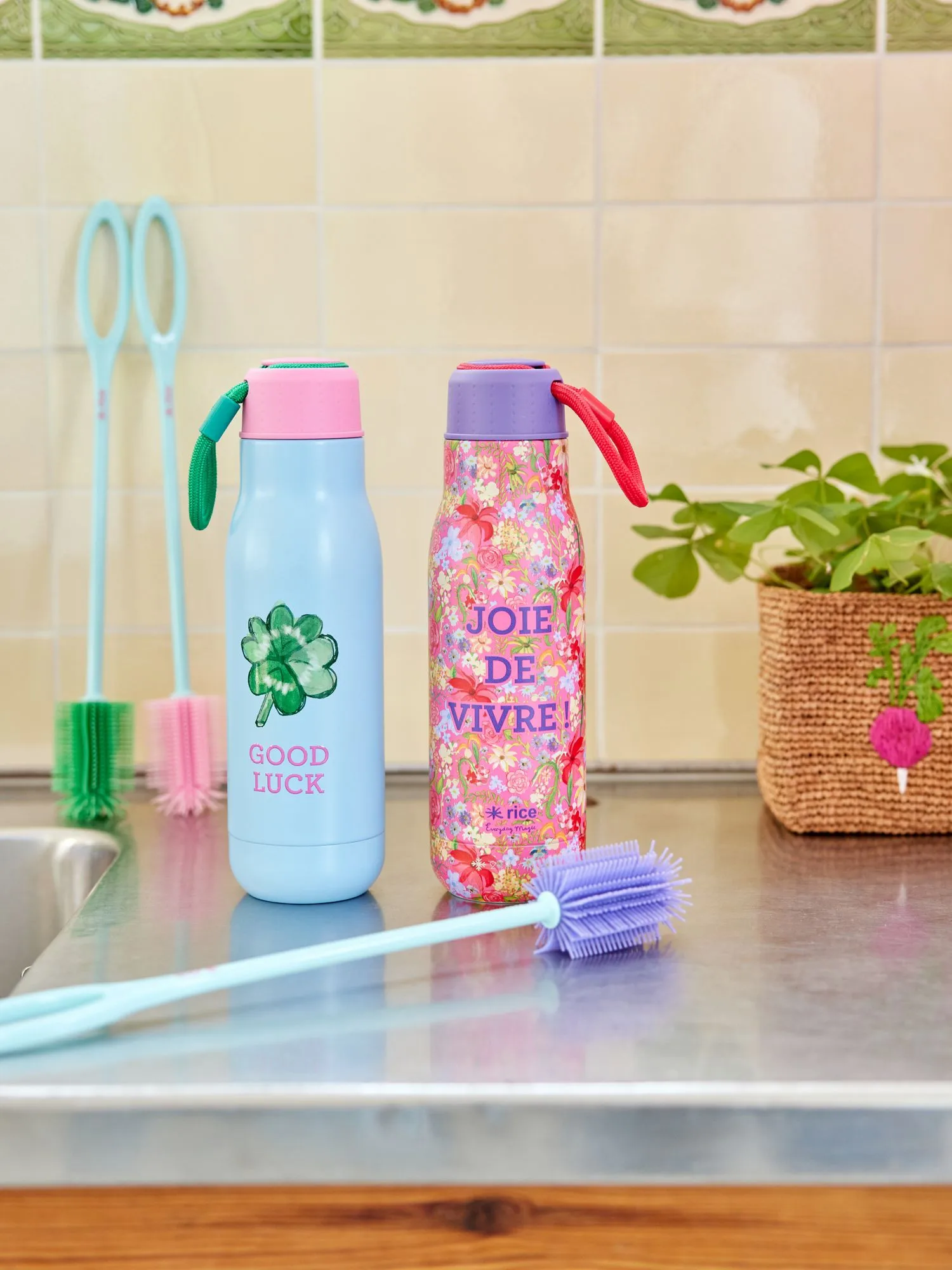 Rice 热水瓶bottle 50 cl, Swedish Flower RICE