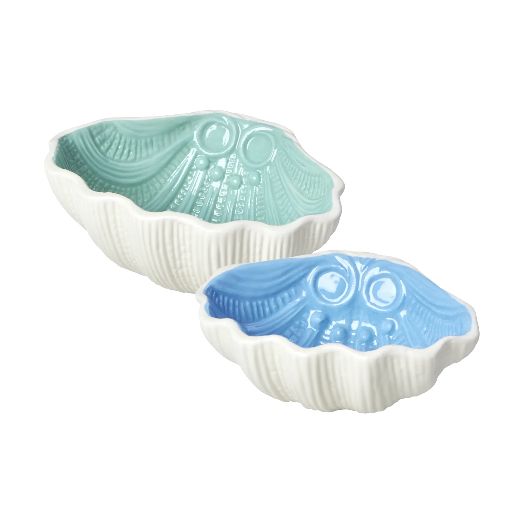 Rice 陶瓷制品 bowls 2件, Soft 绿色 RICE