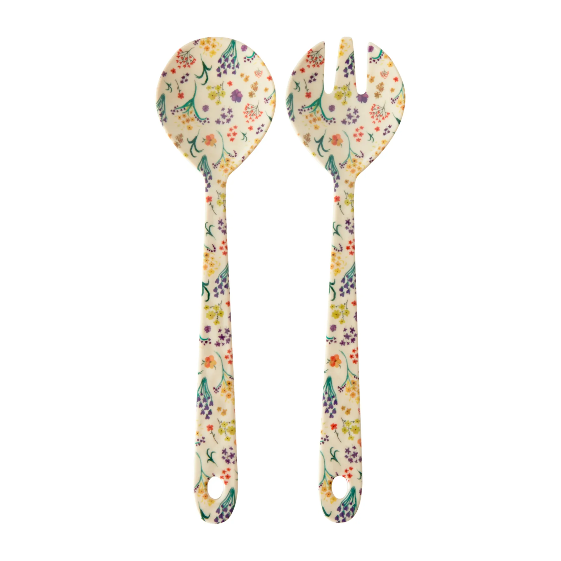 Rice 沙拉用餐具 melamine 2件, Wild flowers RICE