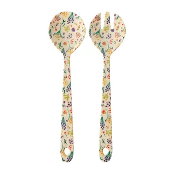 Rice 沙拉用餐具 melamine 2件 - Wild flowers - RICE