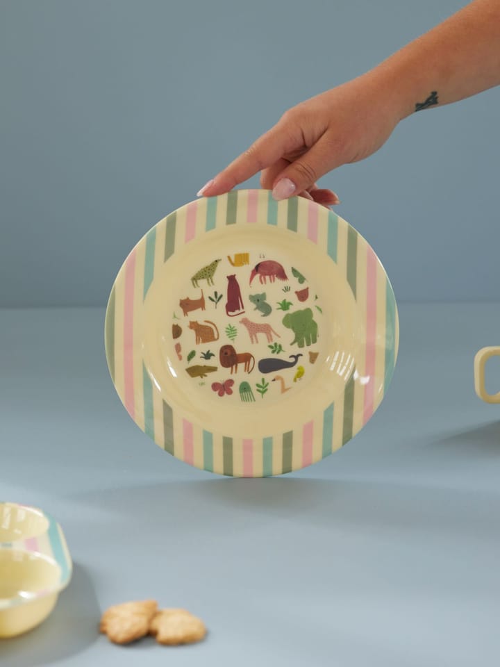 Rice 儿童 碗 melamine Ø20 cm, Sweet Jungle Print RICE