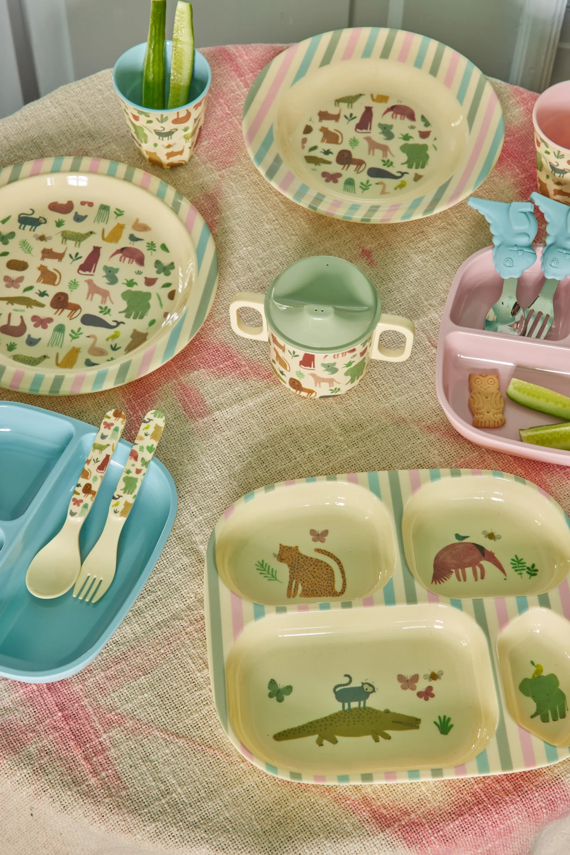 Rice 儿童 碗 melamine Ø20 cm, Sweet Jungle Print RICE
