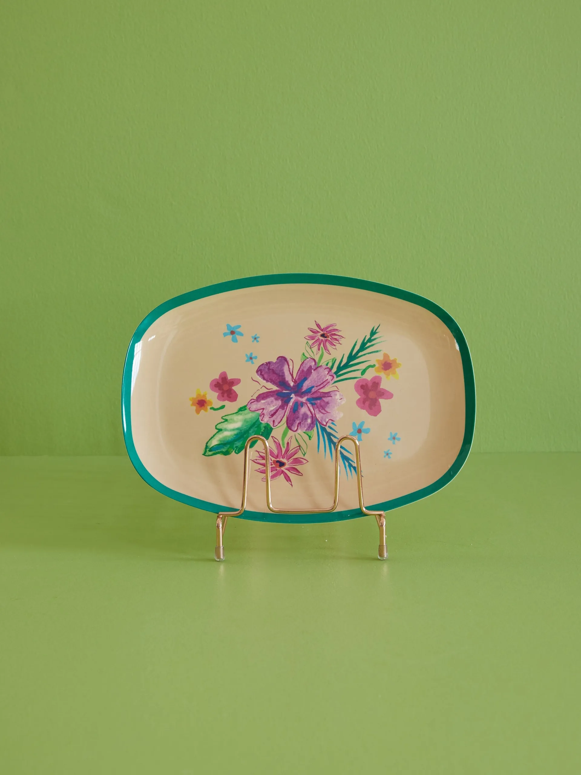 Rice melamine 盘子 22x30 cm, Arda bloom RICE