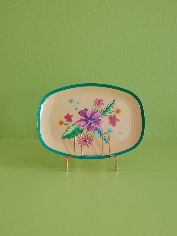 Rice melamine 盘子 22x30 cm, Arda bloom RICE