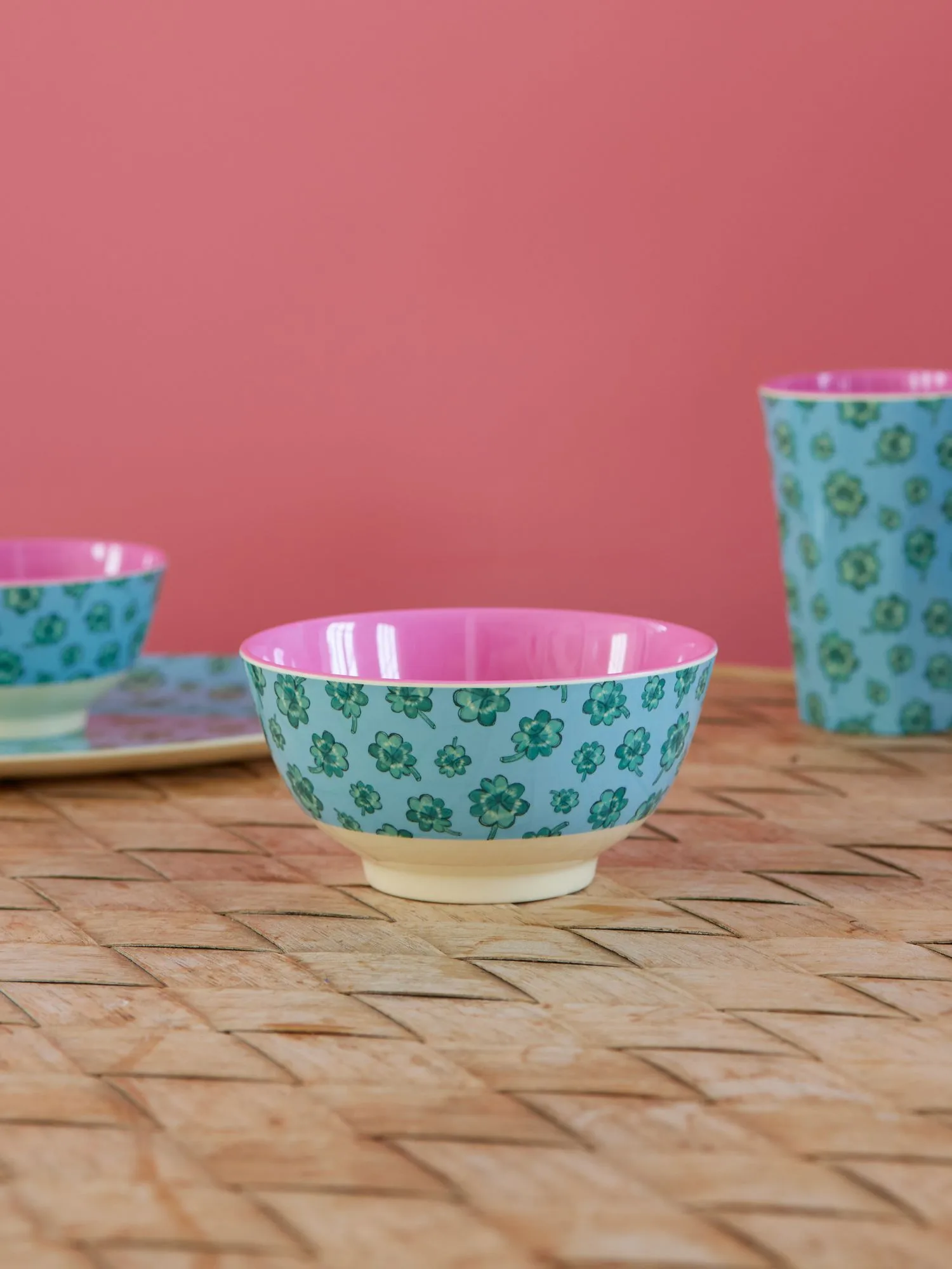 Rice melamine 碗 中, Good Luck RICE