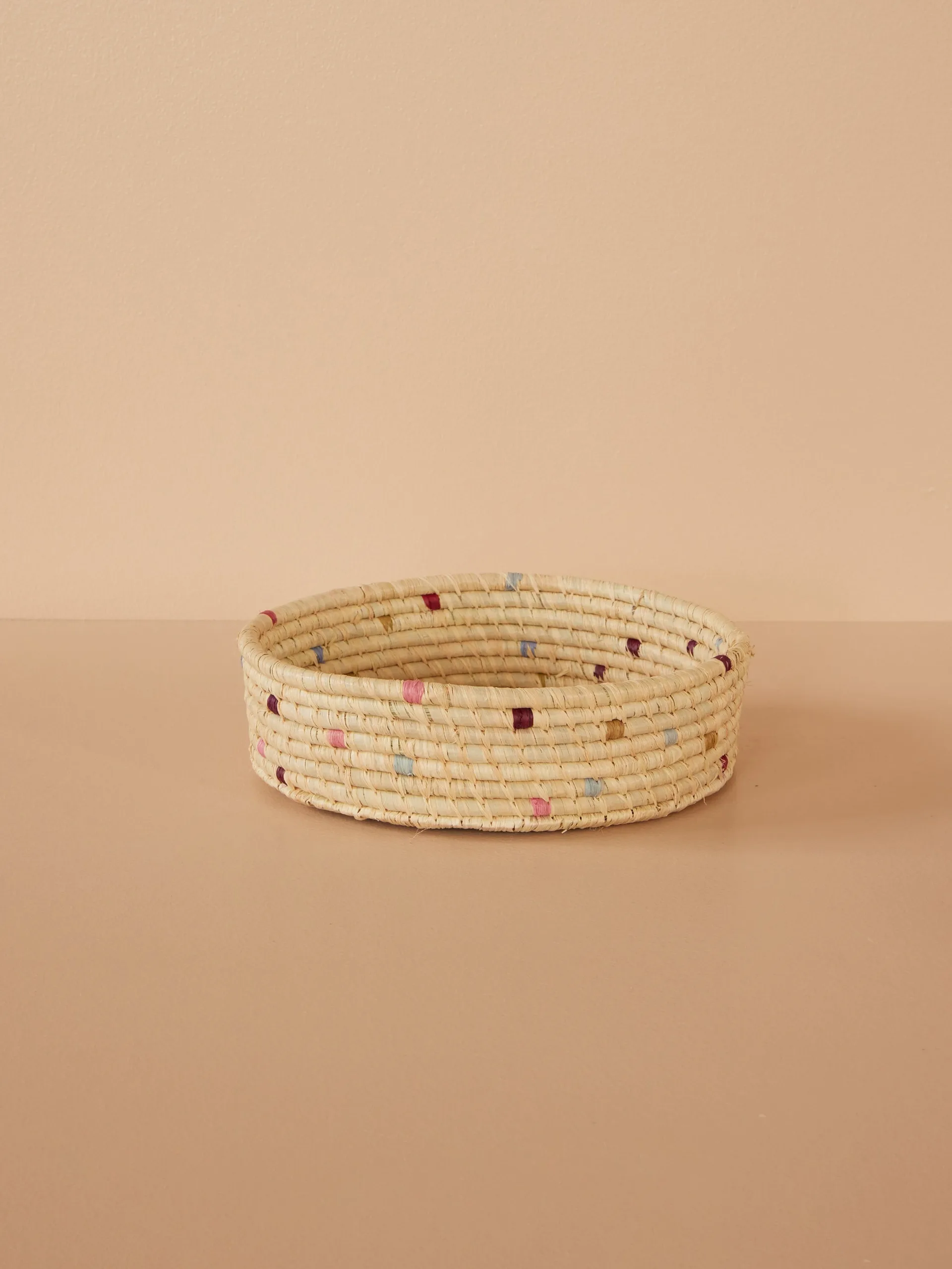 Rice raffia round 储物篮 小, 原色/自然色 RICE