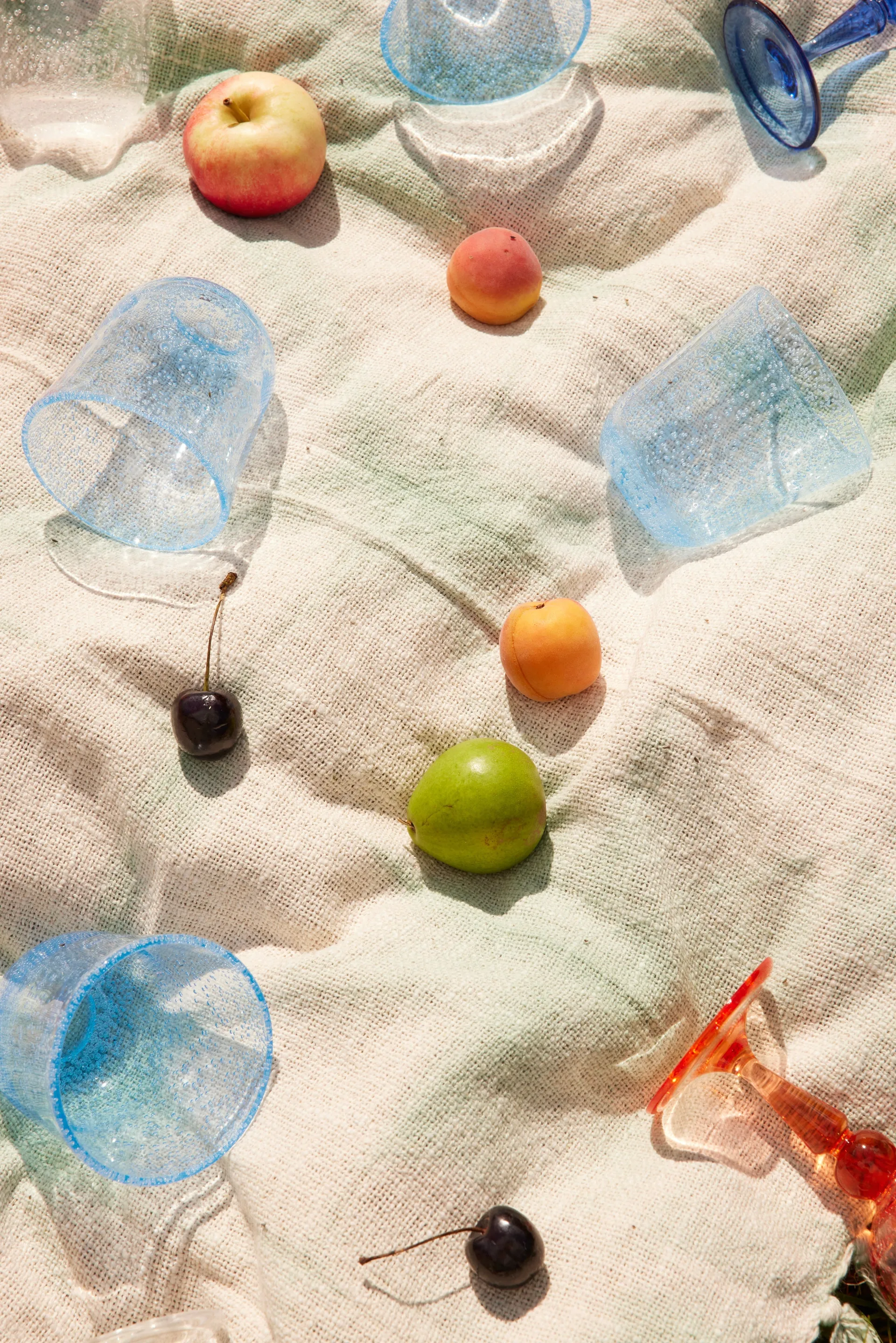 Rice tumbler 玻璃 bubble design acrylic 41 cl, 薄荷绿 RICE