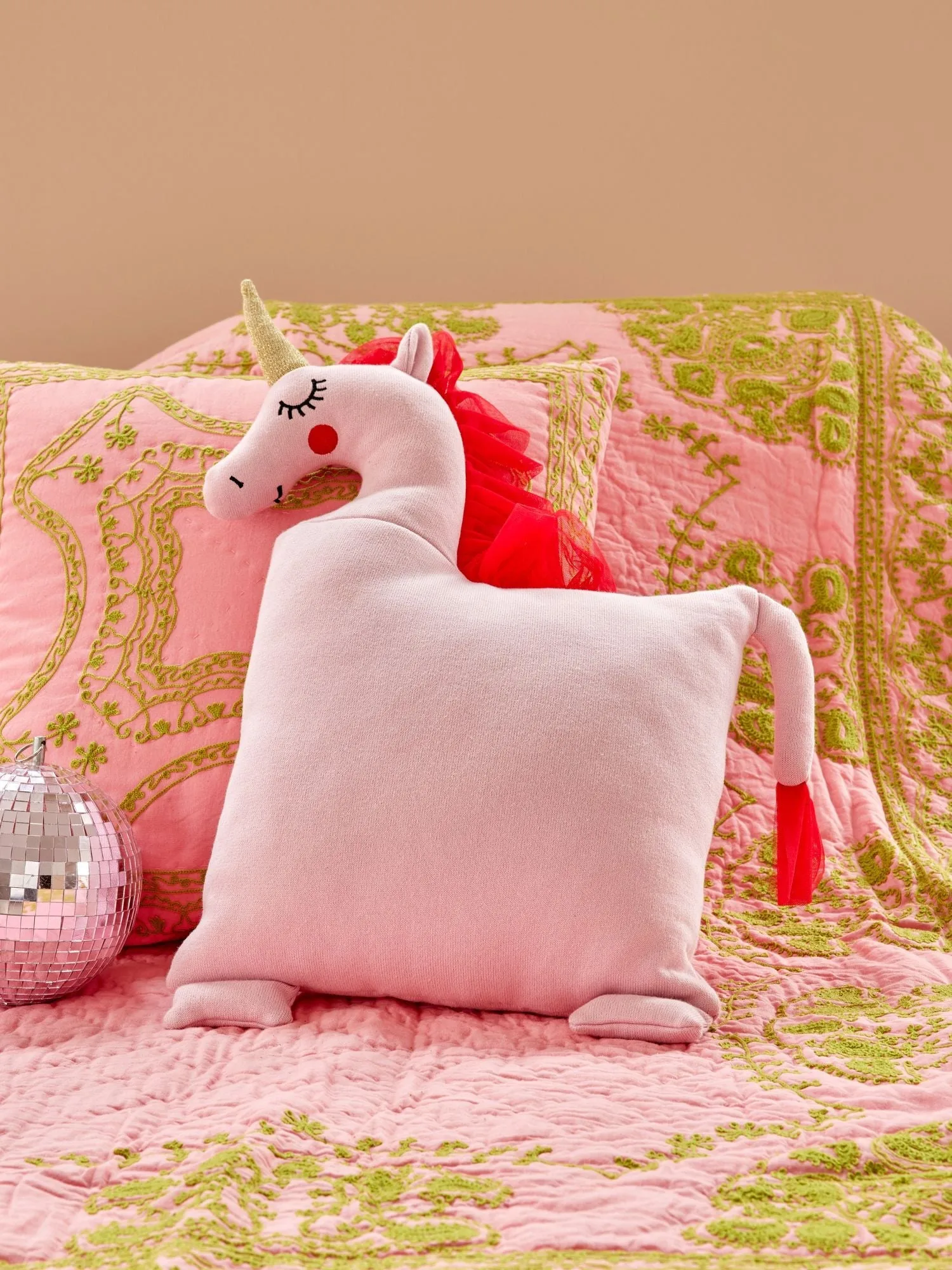 Rice 靠枕|靠垫 unicorn 40x50 cm, 粉色 RICE