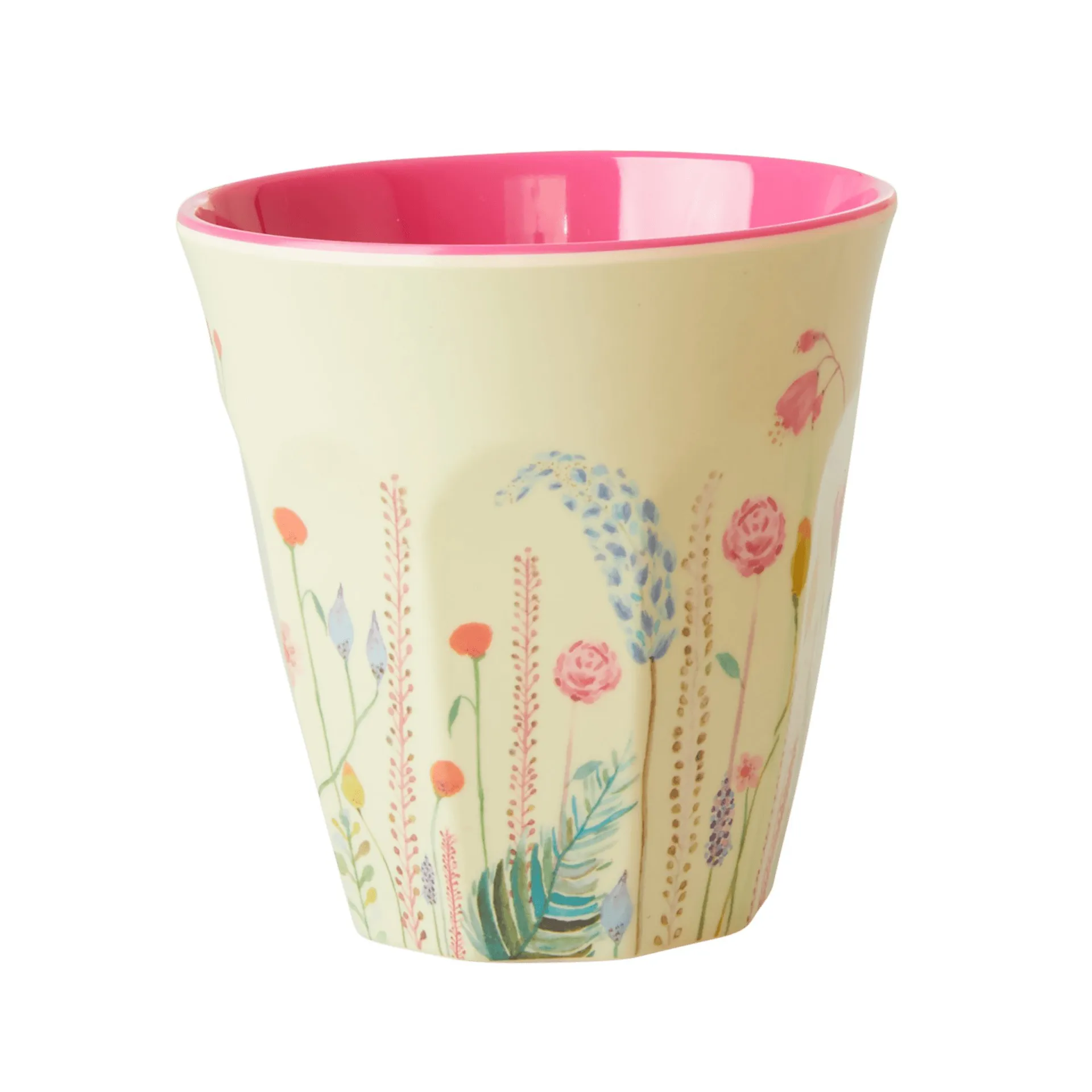 Rice 中号密胺杯, 夏日花卉图案 RICE