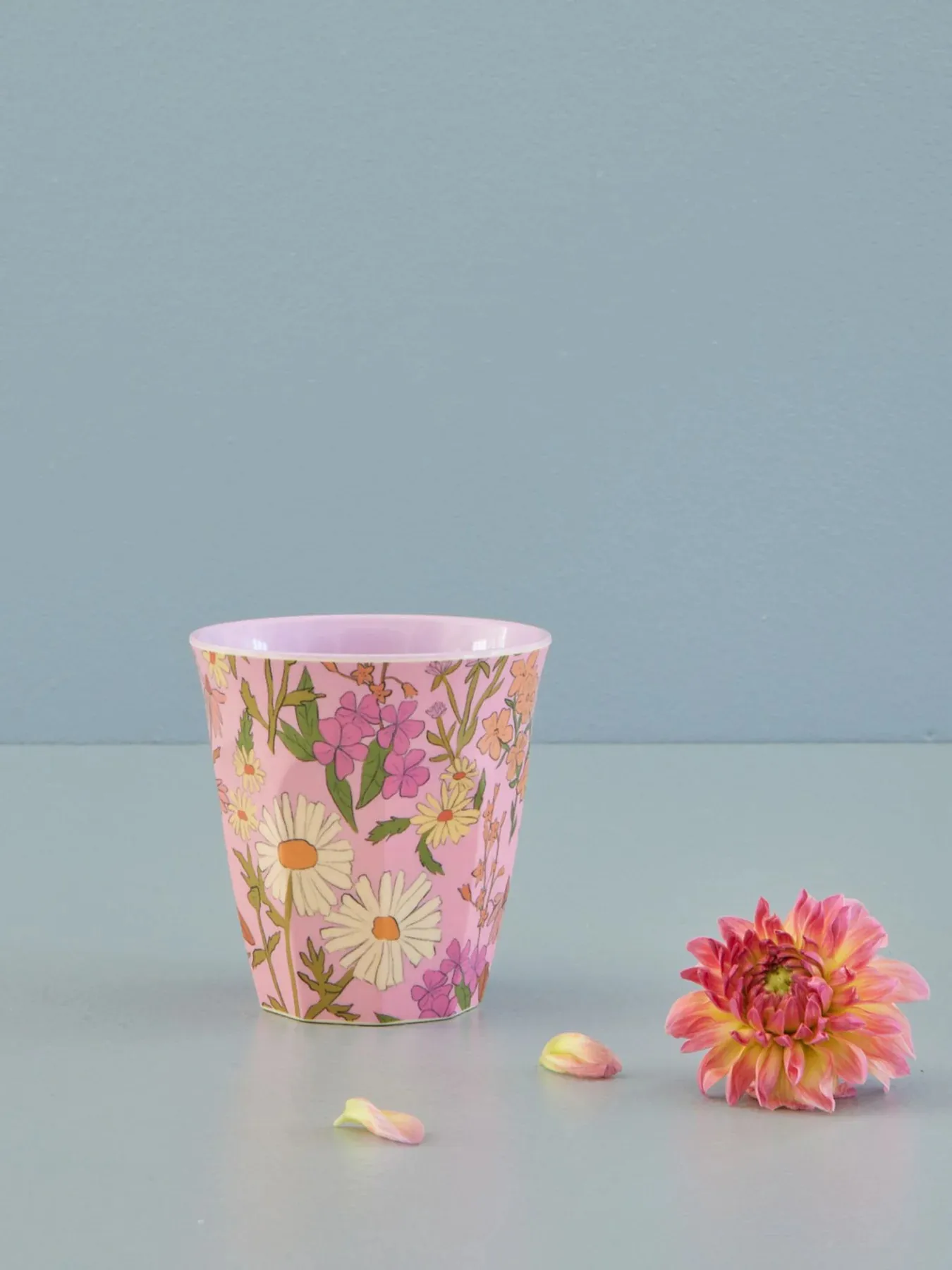 Rice 中号密胺杯, 挚爱雏菊色 RICE