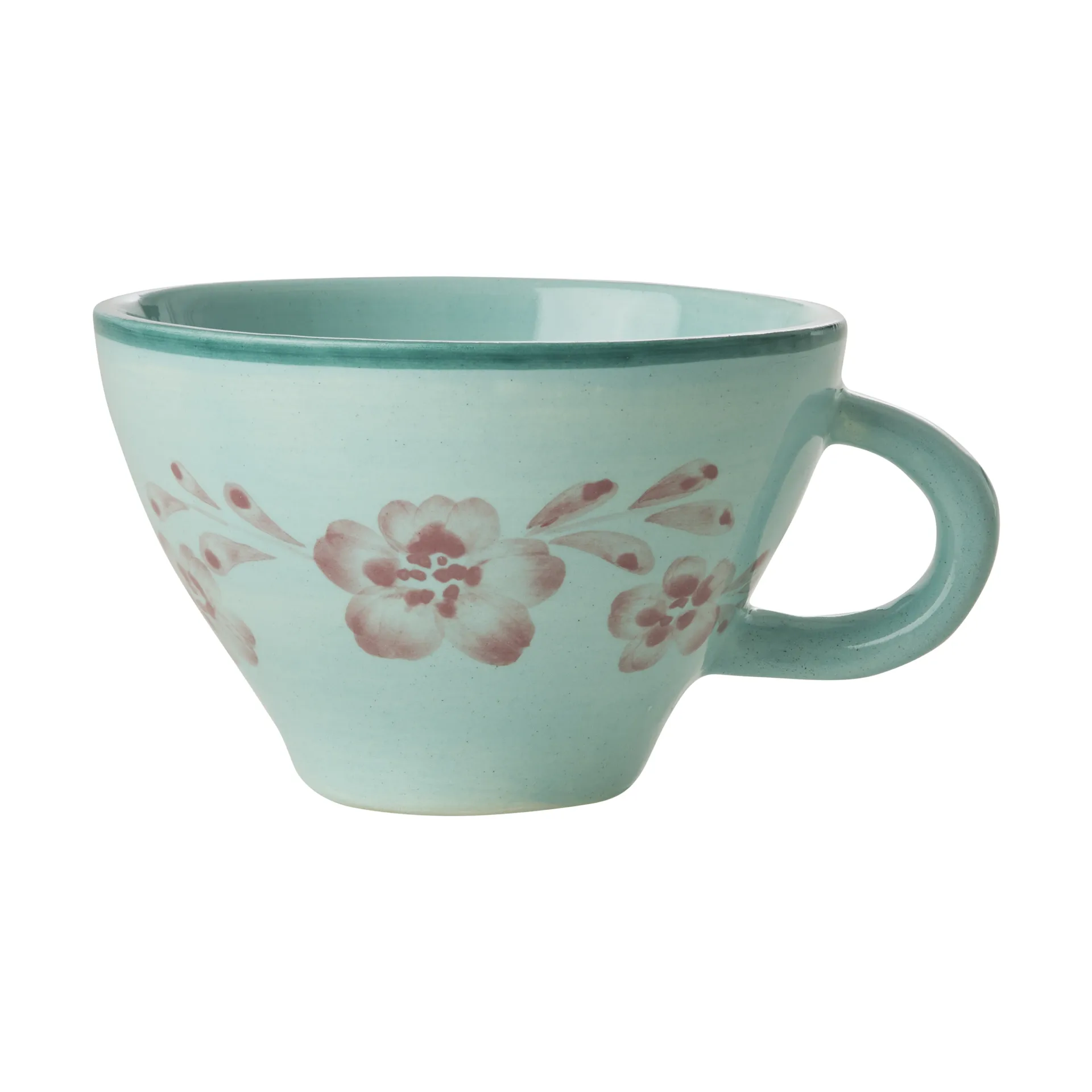 Rice 陶瓷制品 茶杯, 酒红色 RICE