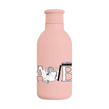 姆明ABC 保温瓶0.5升 - 姆明三文鱼色 - RIG-TIG