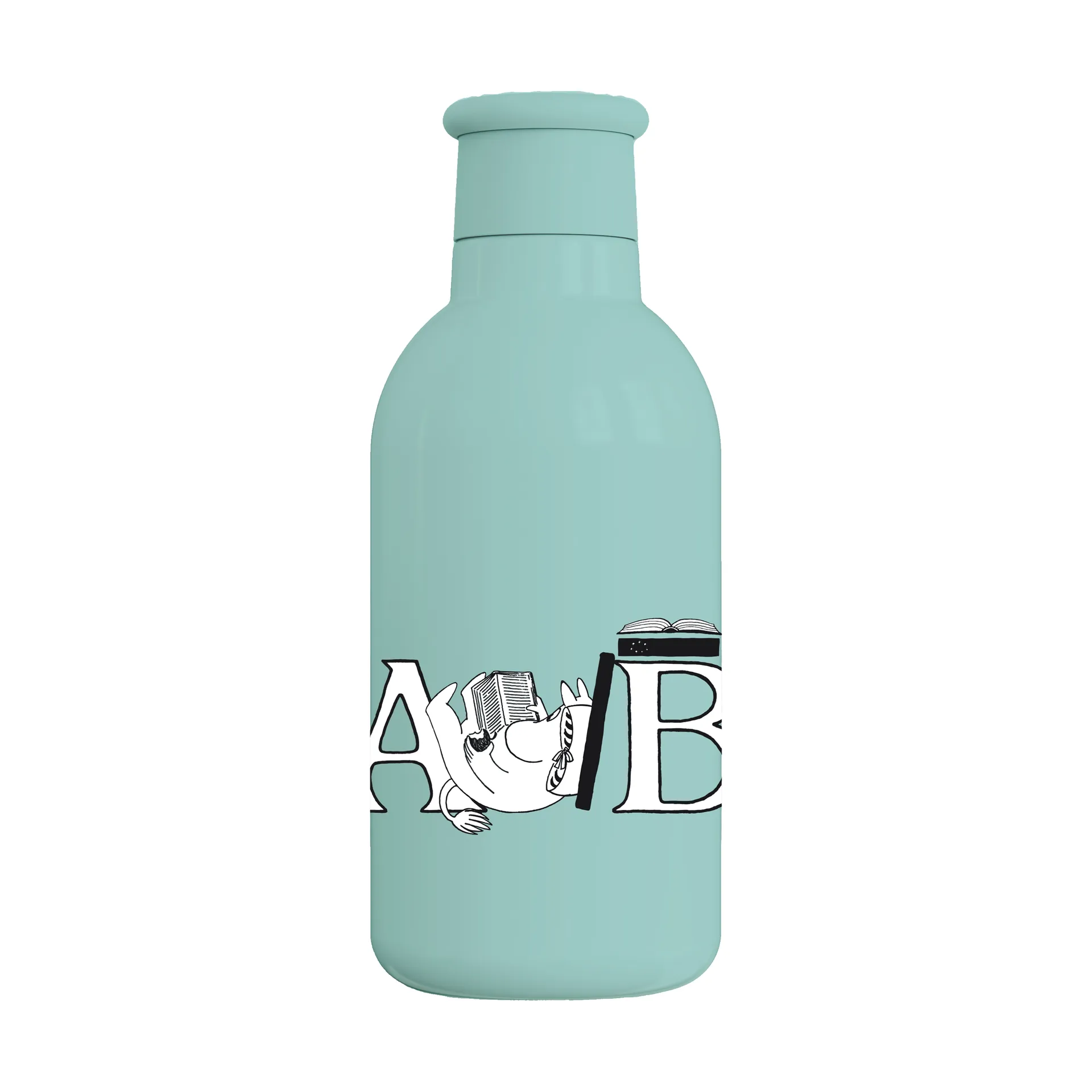 姆明 ABC 热水瓶bottle 0.5 L, Moomin turqouise RIG-TIG