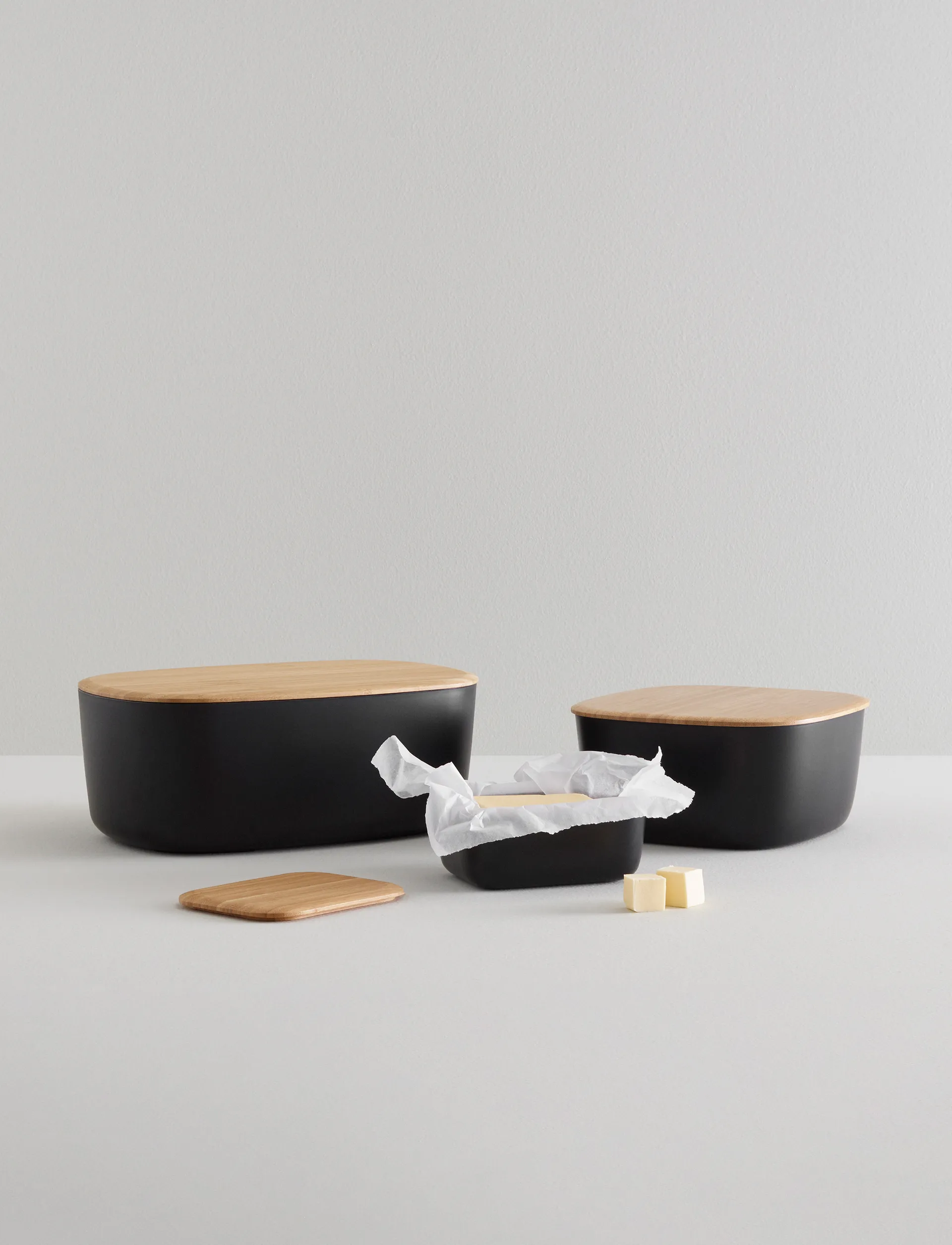 BOX-IT bread box 23x23 cm, 黑色 RIG-TIG