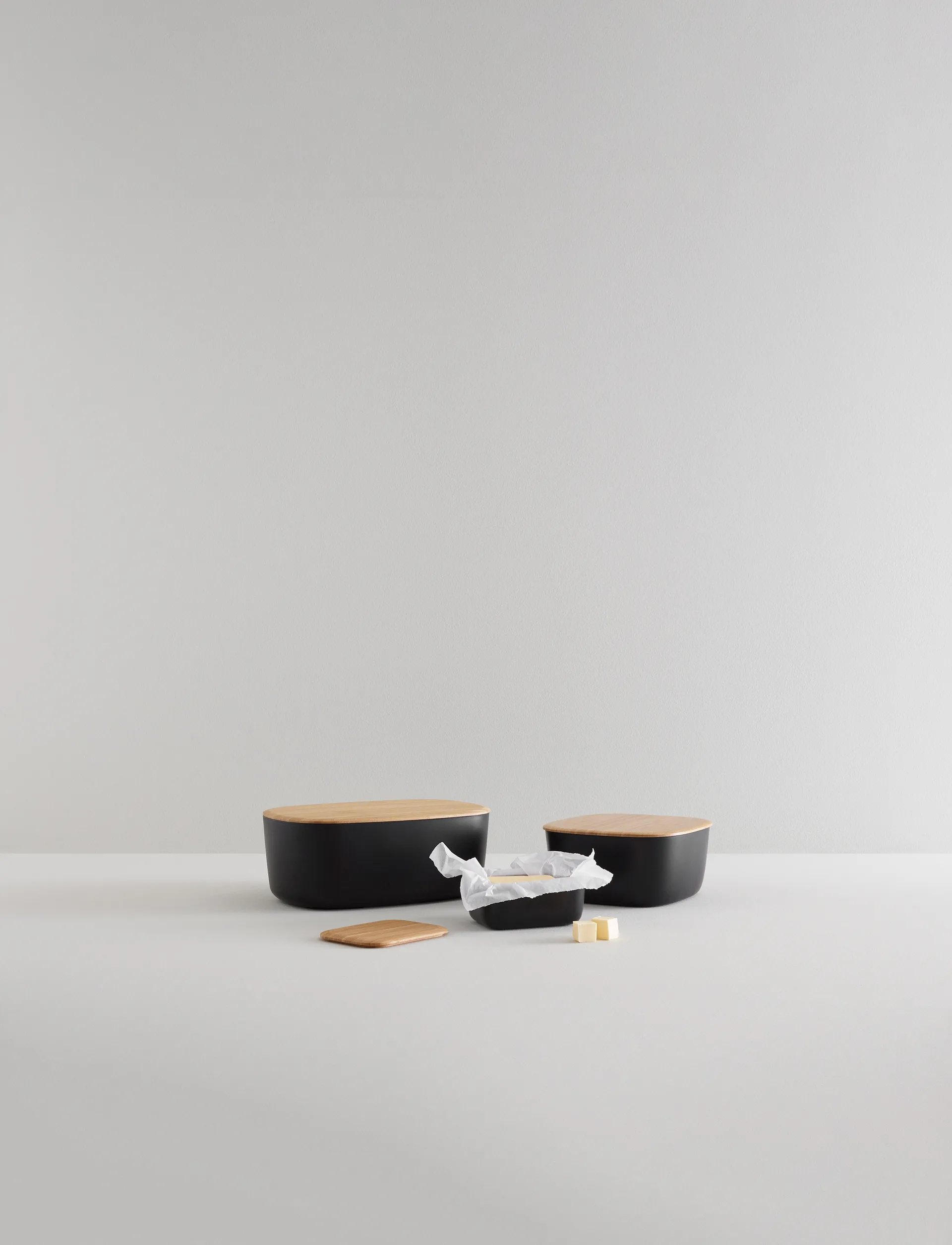 BOX-IT bread box 23x23 cm, 黑色 RIG-TIG