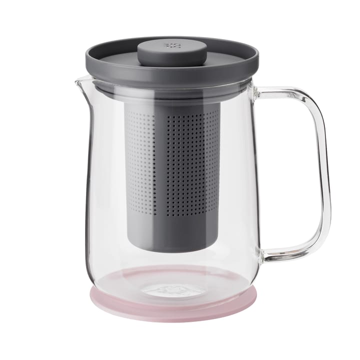 Brew-It tea press 0.7 L - 灰色-粉色 - RIG-TIG