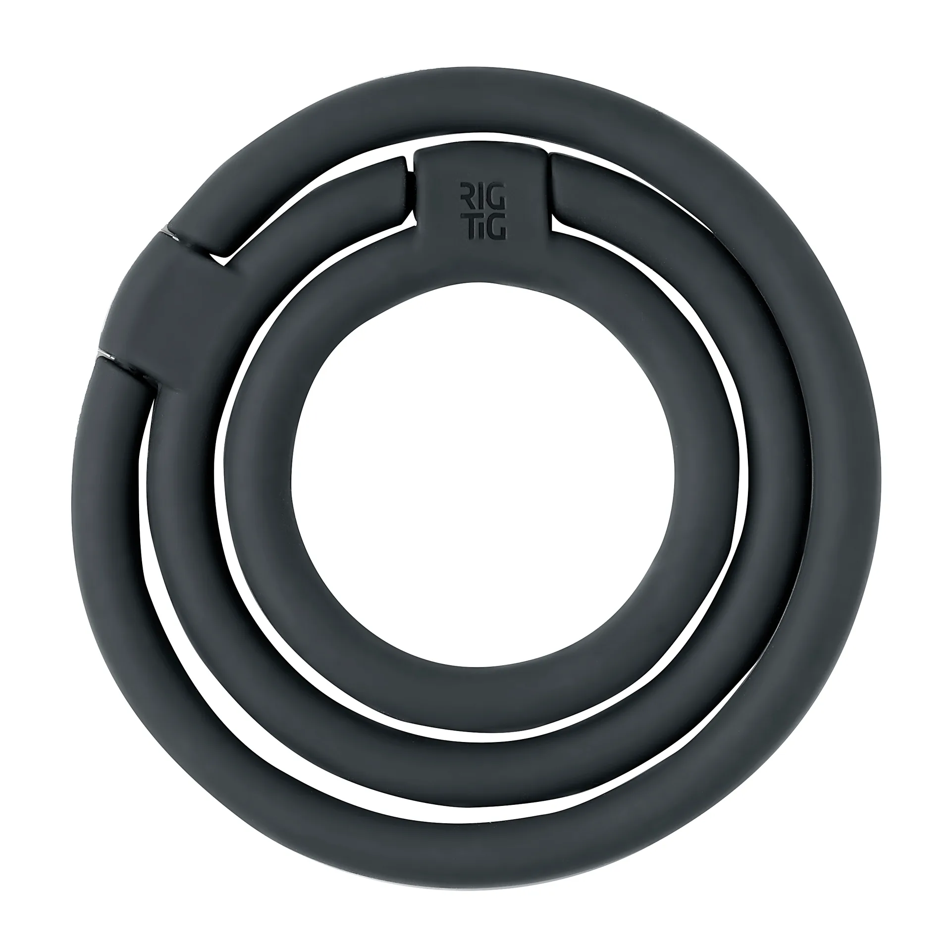 CIRCLES 隔热垫直径13cm, 黑色 RIG-TIG