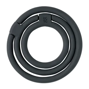 CIRCLES 隔热垫直径13cm - 黑色 - RIG-TIG