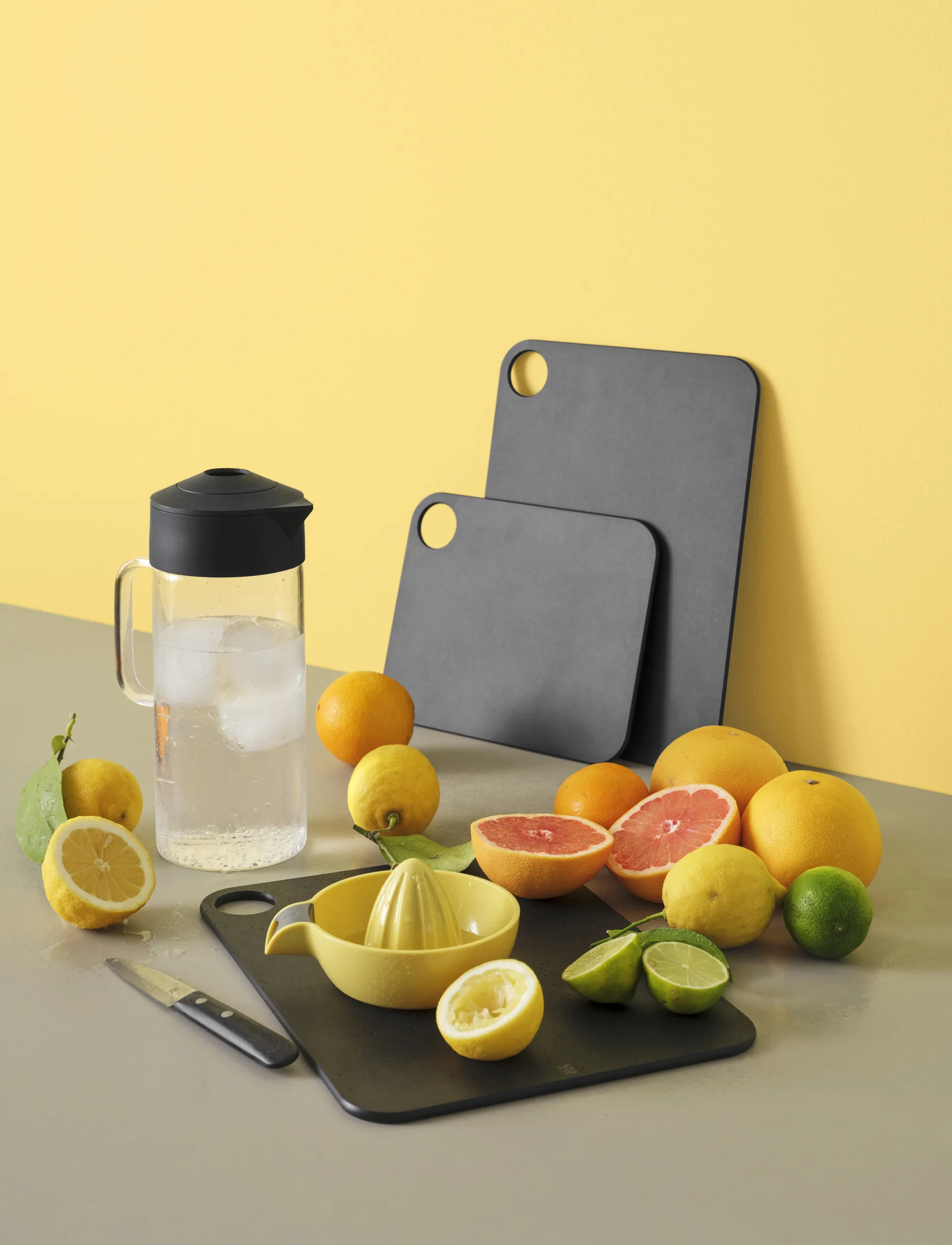 CUT-IT 切菜板/砧板, Black, 23,5x31 cm RIG-TIG