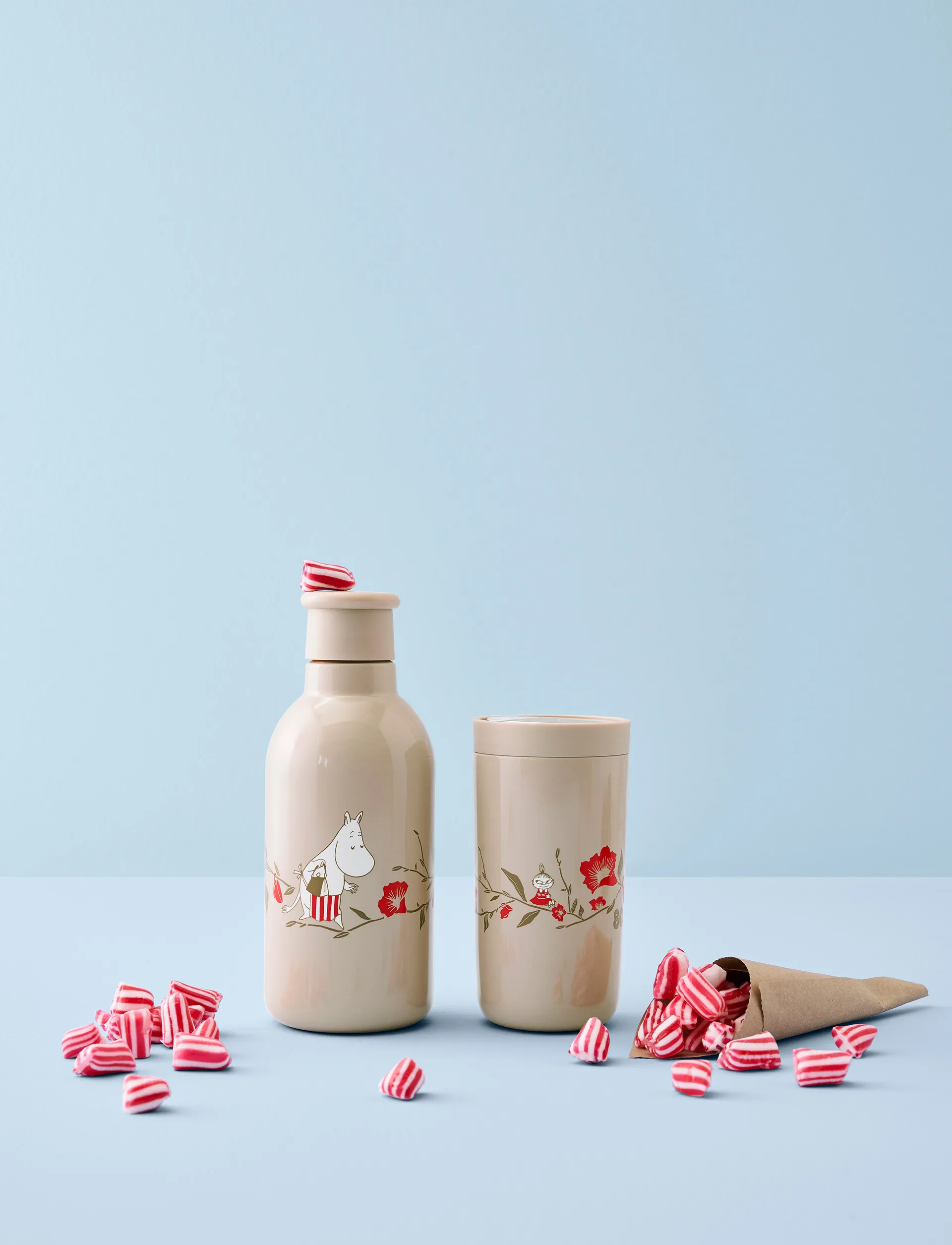 DRINK-IT 姆明 热水瓶bottle 0.5 L, Moominmamma’s Tea party RIG-TIG