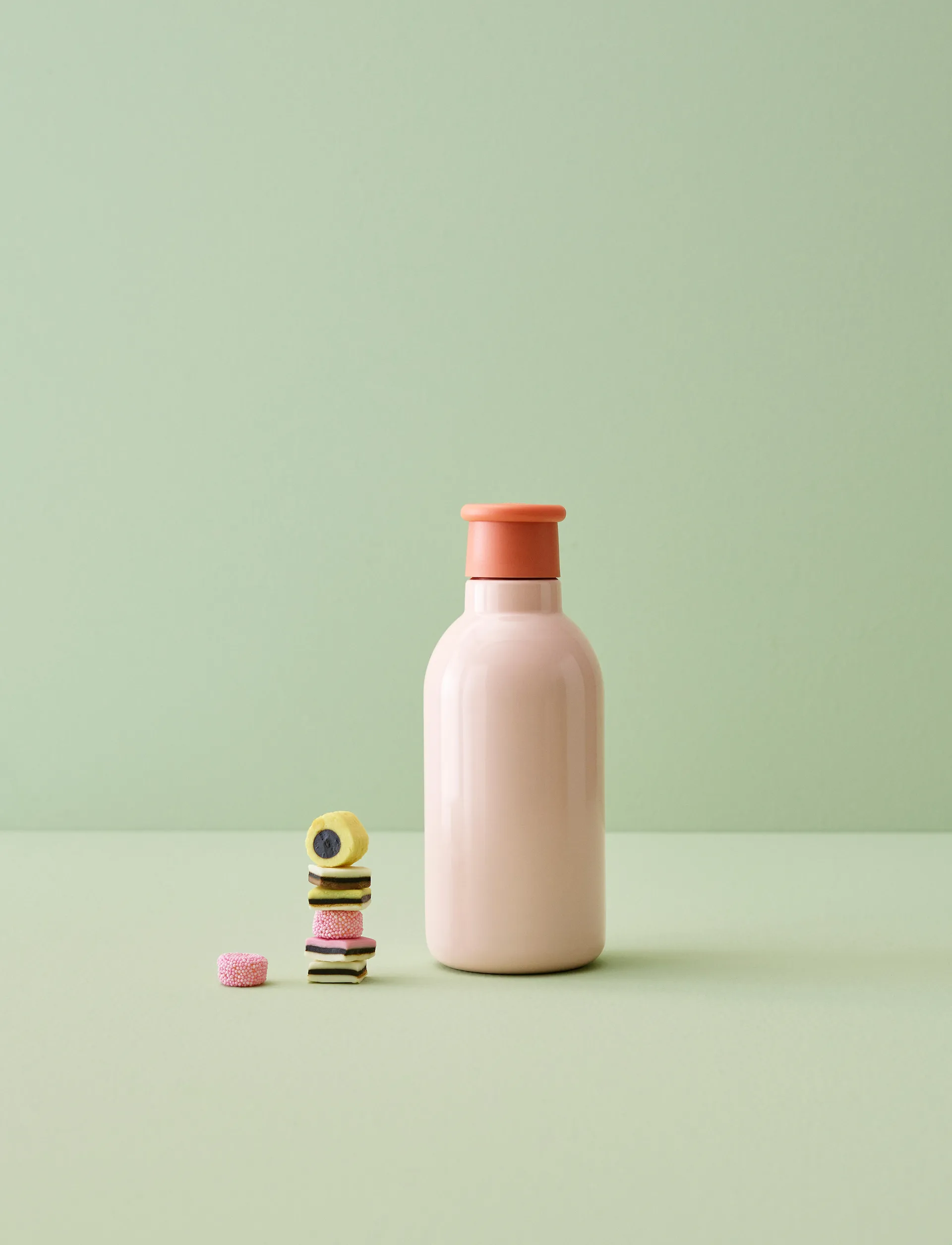 DRINK-IT 热水瓶bottle 0.5 L, 玫瑰色 RIG-TIG