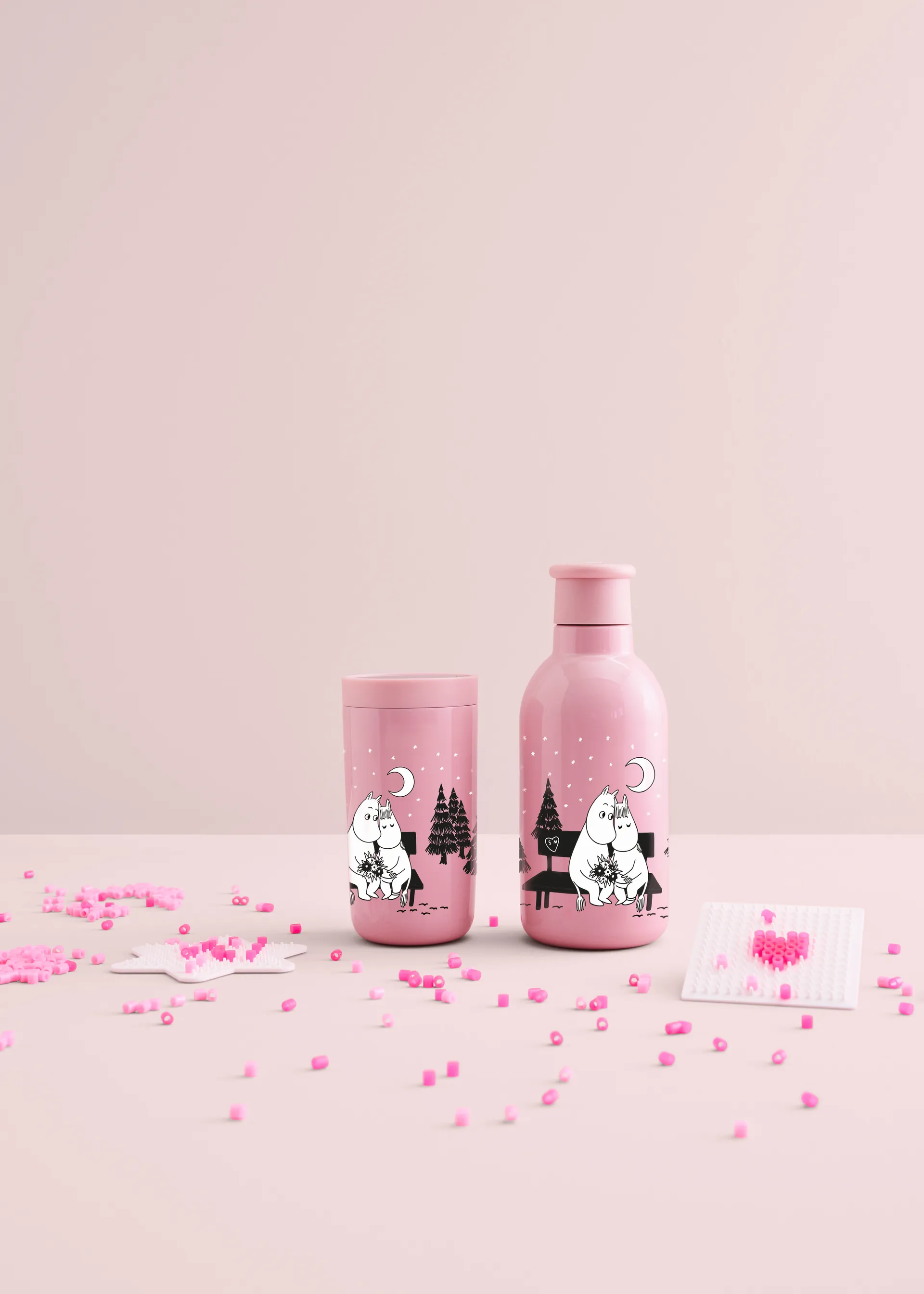 DRINK-IT Moomin 保温杯 500ml, 我爱你 RIG-TIG