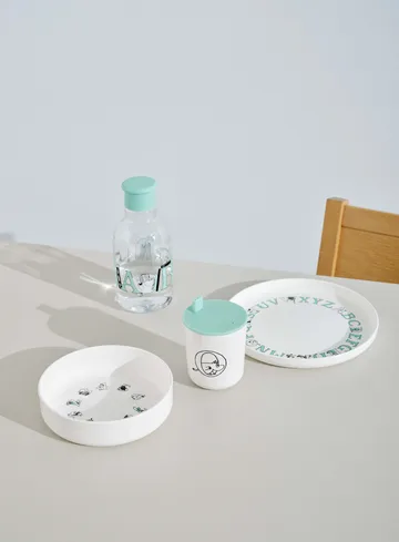 DRINK-IT Moomin ABC 水瓶0.5升 - 青绿色 - RIG-TIG
