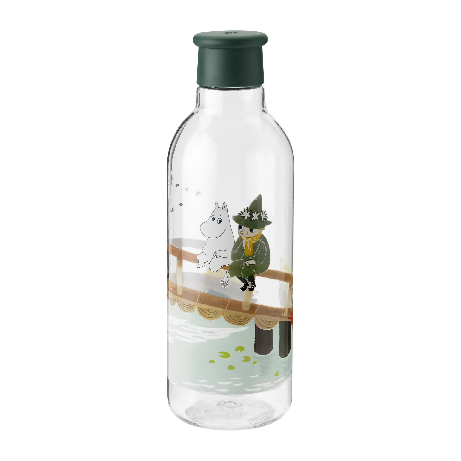DRINK-IT Mumin 水瓶 0.75 l, Dark 绿色 RIG-TIG