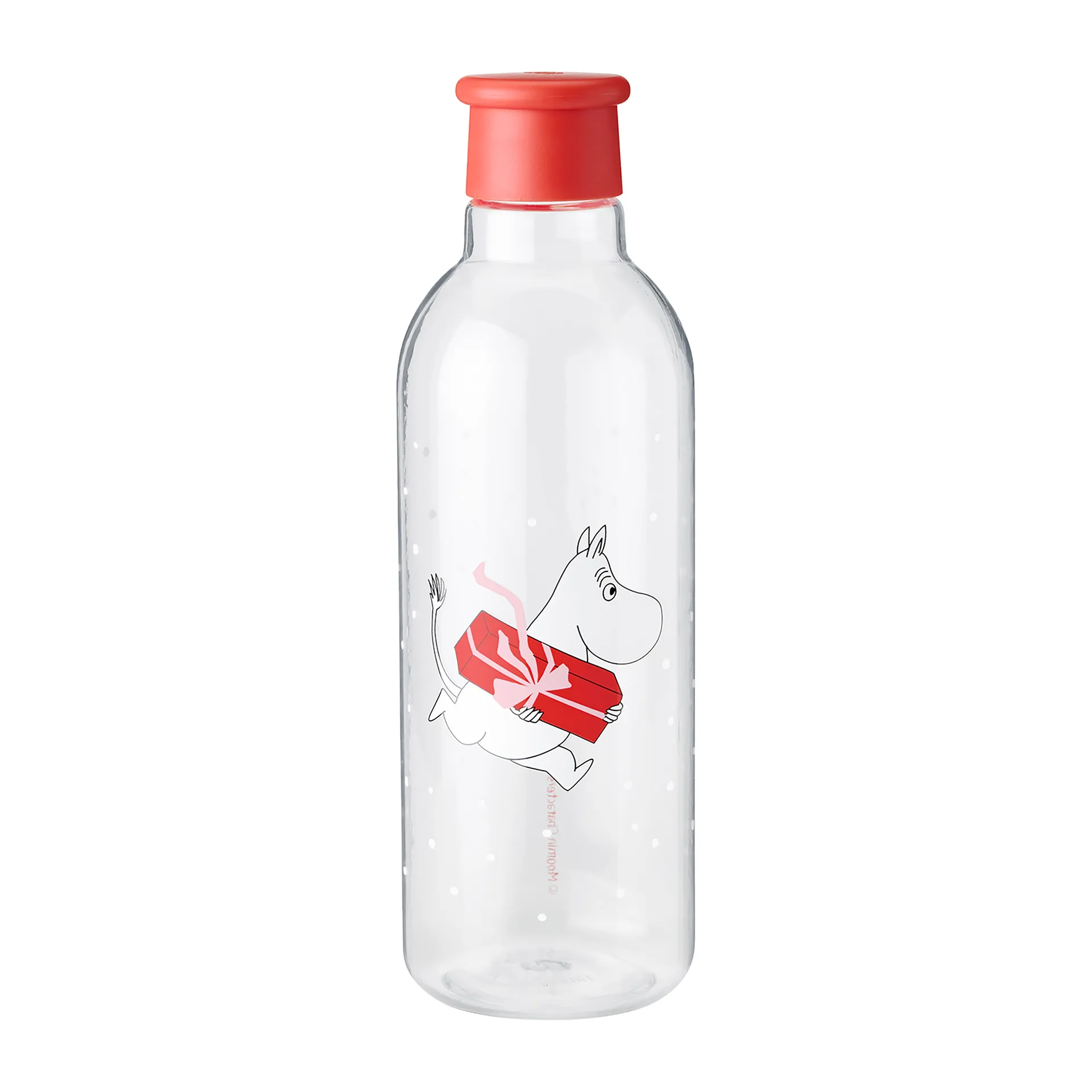 DRINK-IT Mumin 水瓶 0.75 l, 红色 RIG-TIG
