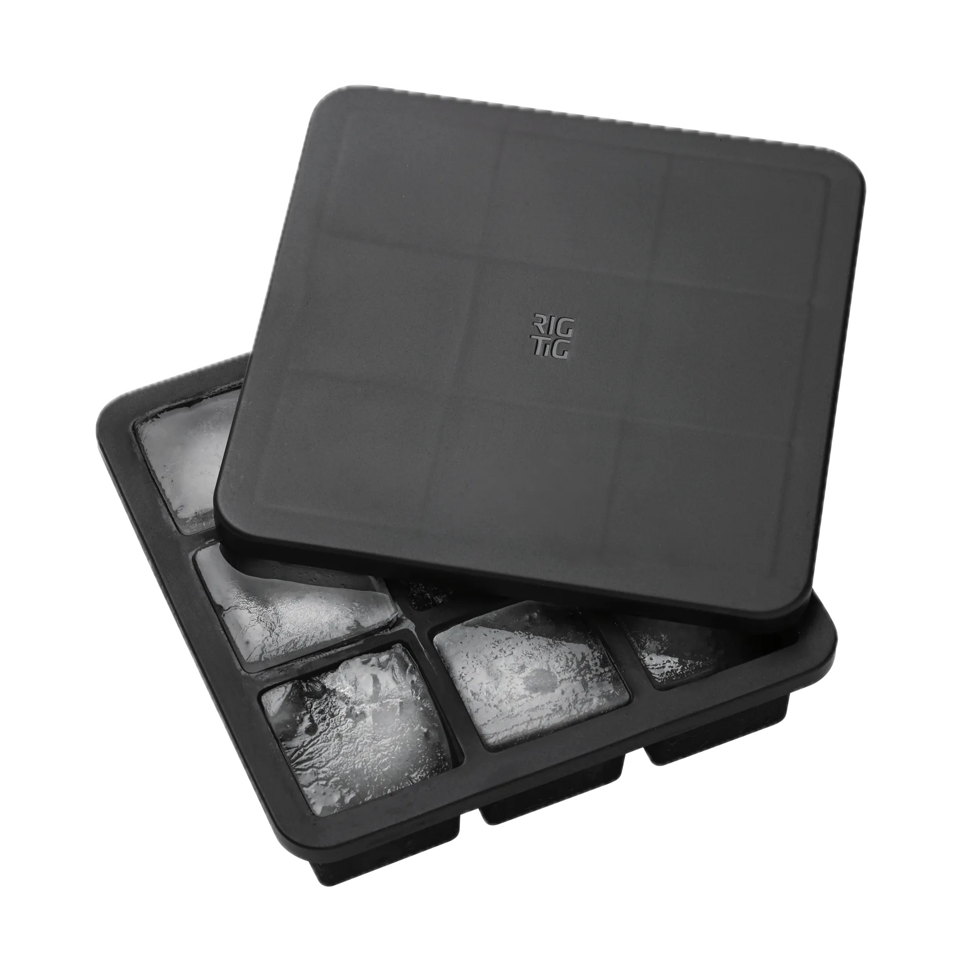 FREEZE-IT ice cube 托盘 （含盖子）, 5x19x19 cm RIG-TIG