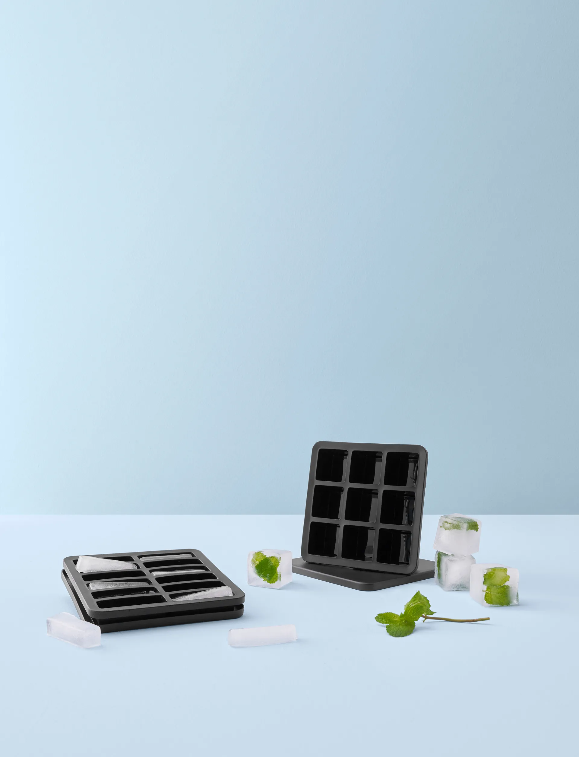 FREEZE-IT ice cube 托盘 （含盖子）, 5x19x19 cm RIG-TIG