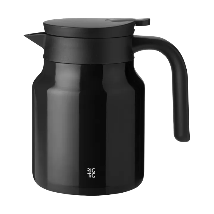 THERM-IT 保温水壶 - 黑色, 0,9 L - RIG-TIG