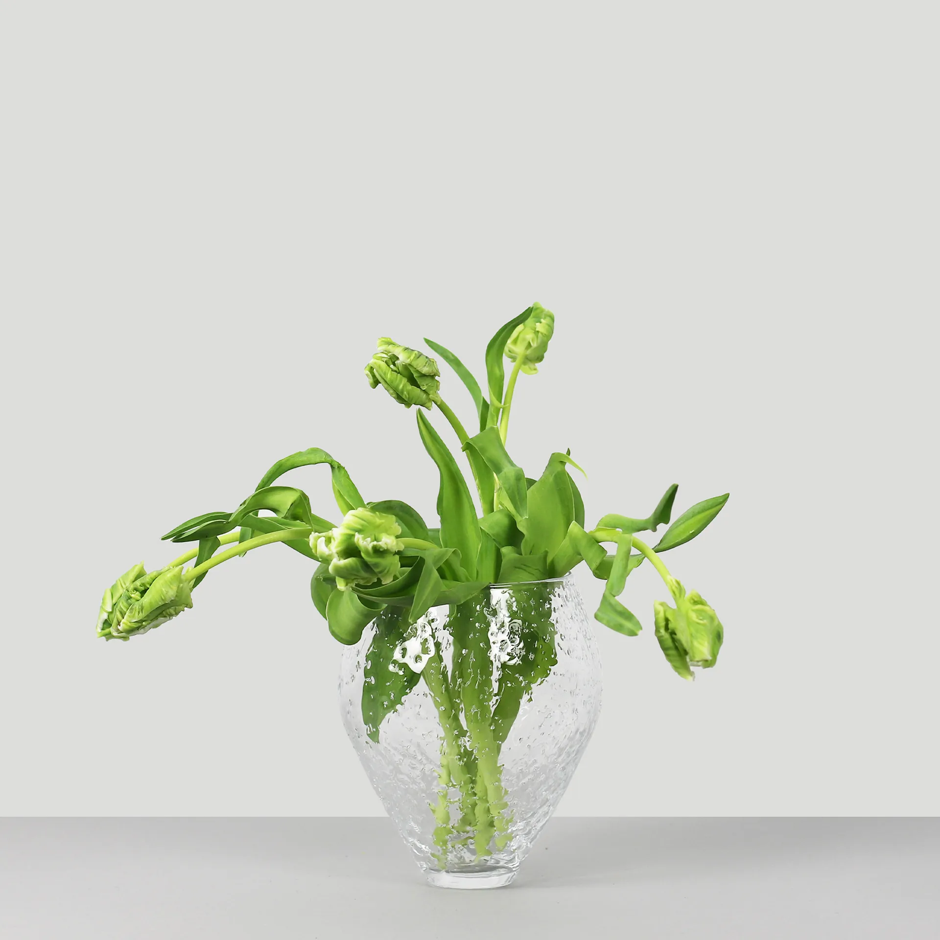 碎玻璃花瓶 中号, Clear Ro Collection