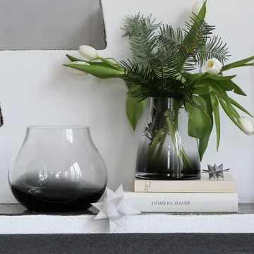 Flower 花瓶 no. 2 - Smoked 灰色 - Ro Collection