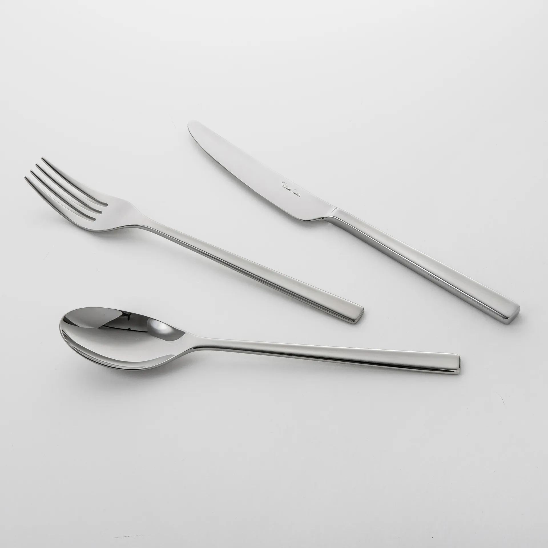 Blockley 餐具 光面, 42件装 Robert Welch