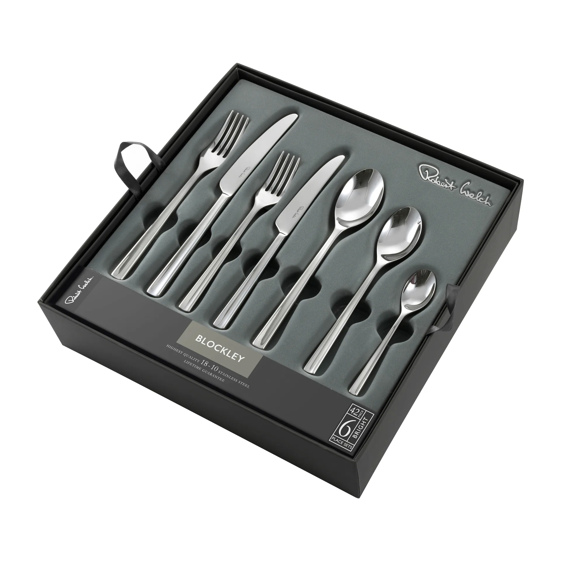 Blockley 餐具 cutlery smooth, 42 pieces Robert Welch
